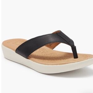 NWT BOC by BORN Aimee Hangar Lightweight Sandal Black Size 8